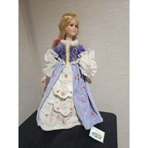 Designed Exclusive Collections  Vintage Porcelain Doll - 17 In (No Box) With Tag